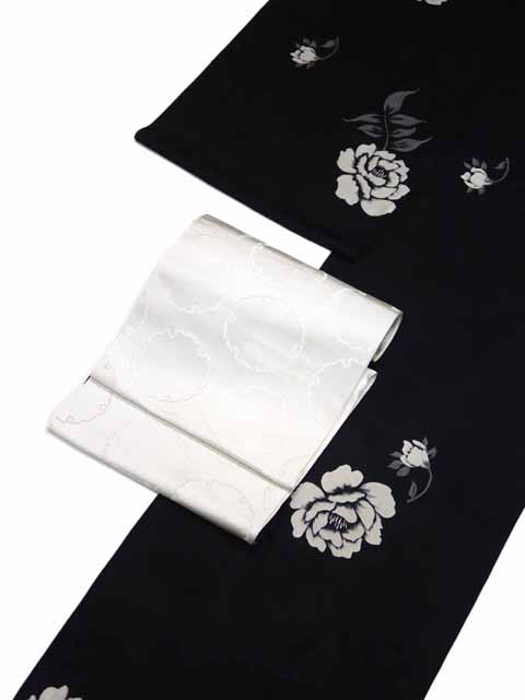 着尺に帯を合わせたり長着にしたイメージ