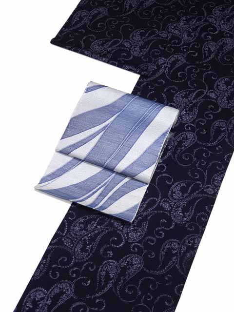 着尺に帯を合わせたり長着にしたイメージ