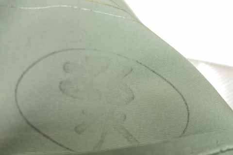 夏絽付下の生地・証紙