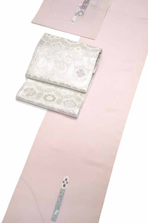 夏絽付下に合わせる帯