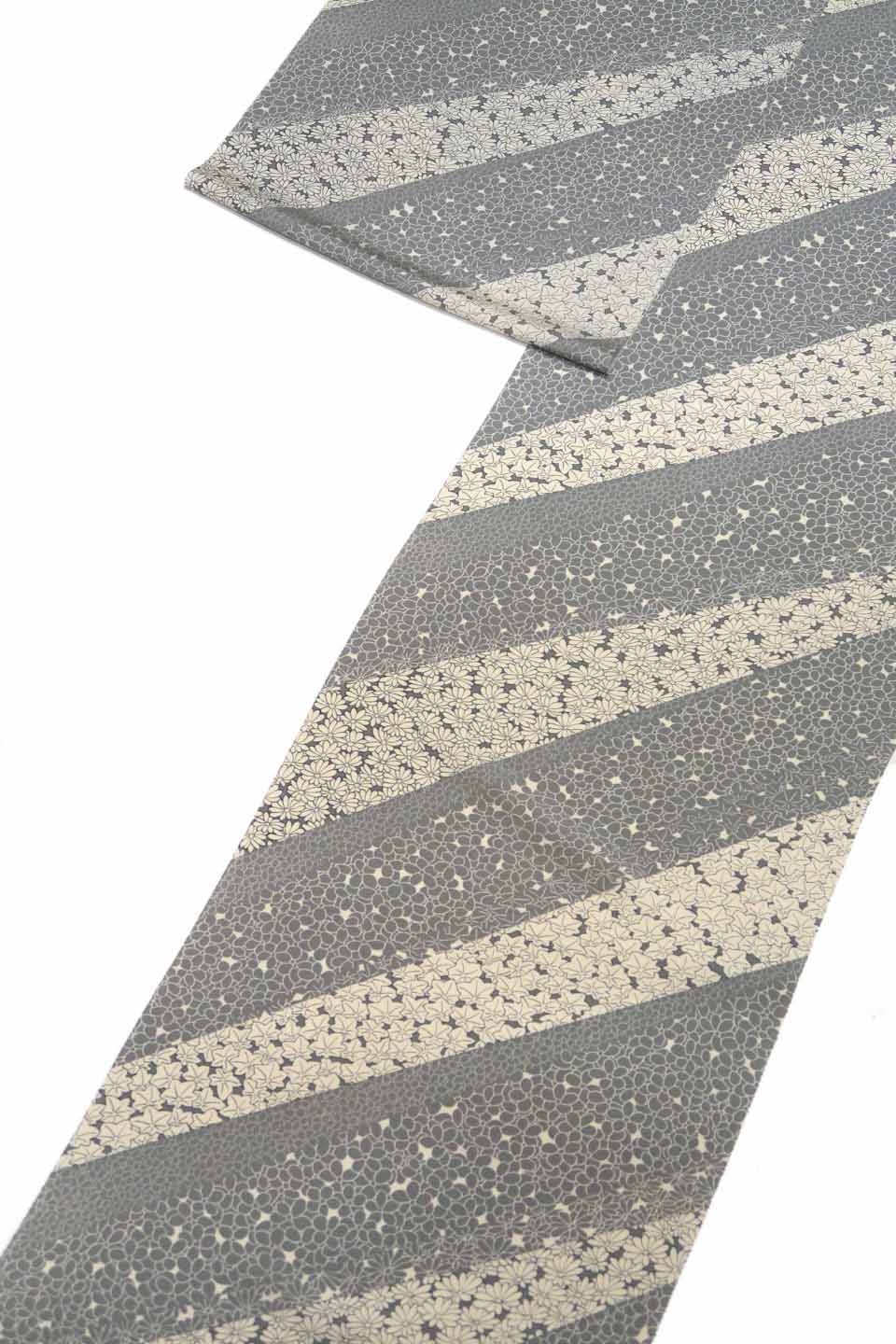 加工着尺（京友禅：銀藍鼠：裂取君子）