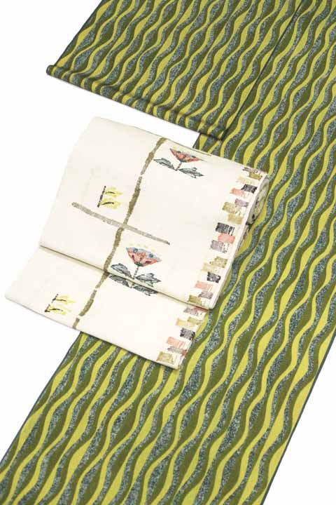 帯をコーディネート