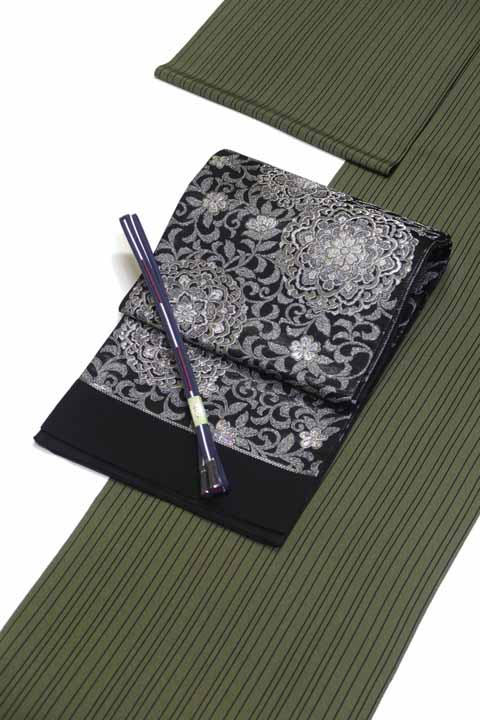 帯をコーディネート