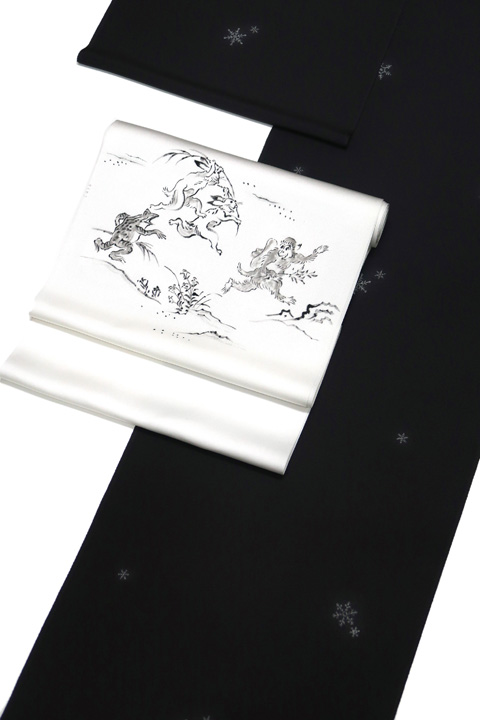 帯をコーディネート