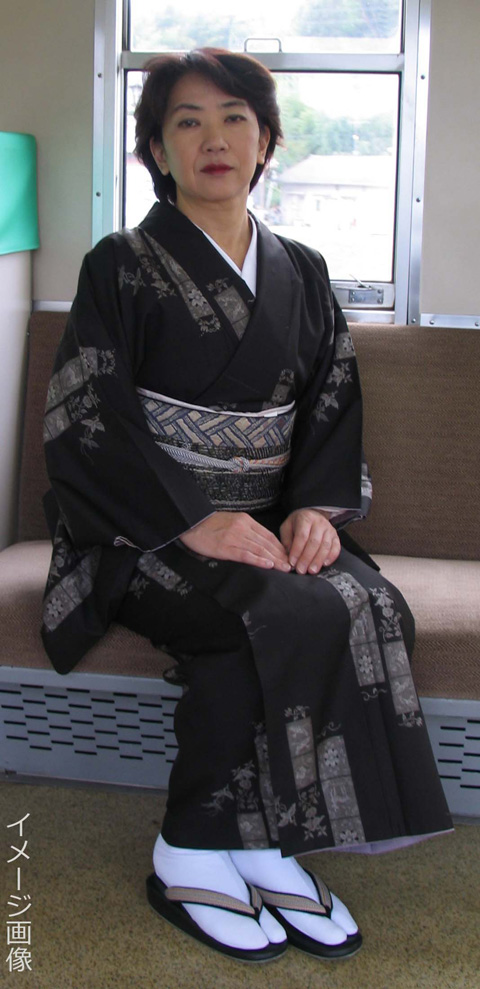 大島紬に合わせる羽織