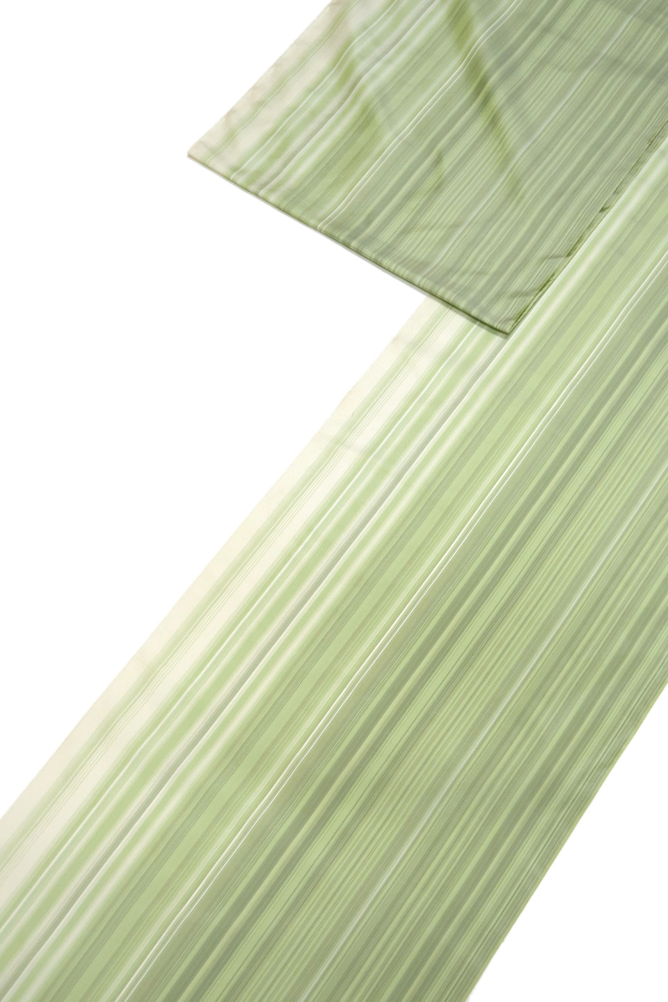 大島（本場大島経絣：黄緑暈し：矢鱈縞）