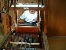 大島紬の織機