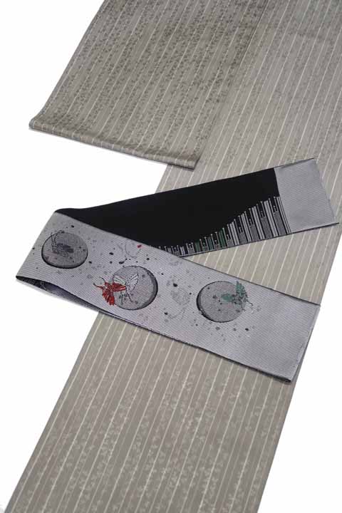 米沢織に合わせる帯