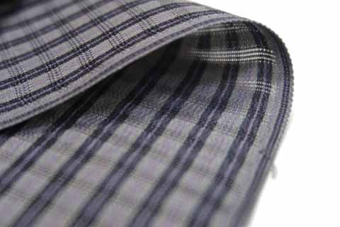 米沢織の生地の拡大画像