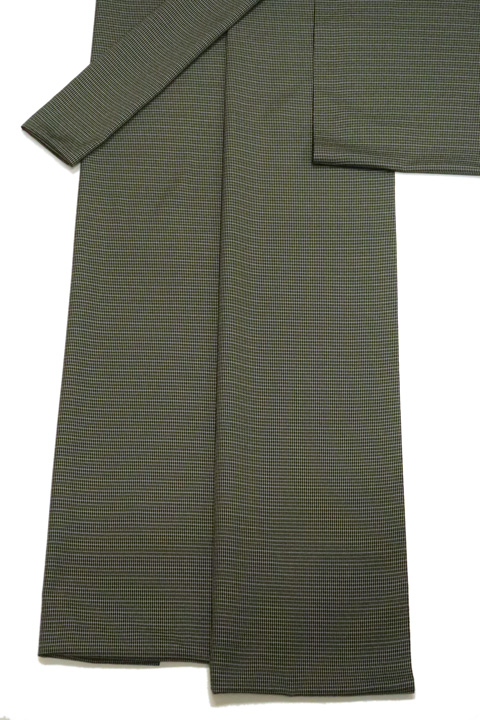 御召縮緬で作るきもの衿コート