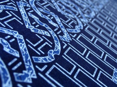 浴衣（和繋。石畳）の拡大図