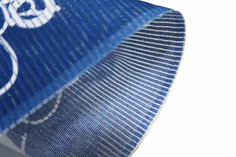 浴衣（桜菊葡萄裂取文）の生地の拡大図