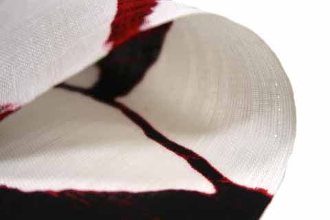 染め浴衣（切り落とし小紋）の生地の拡大図