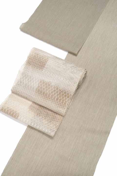 小千谷縮みに合わせる帯