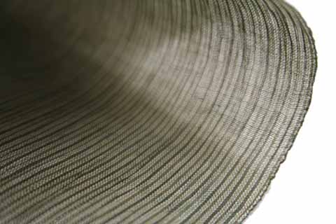 小千谷縮みの生地の拡大図