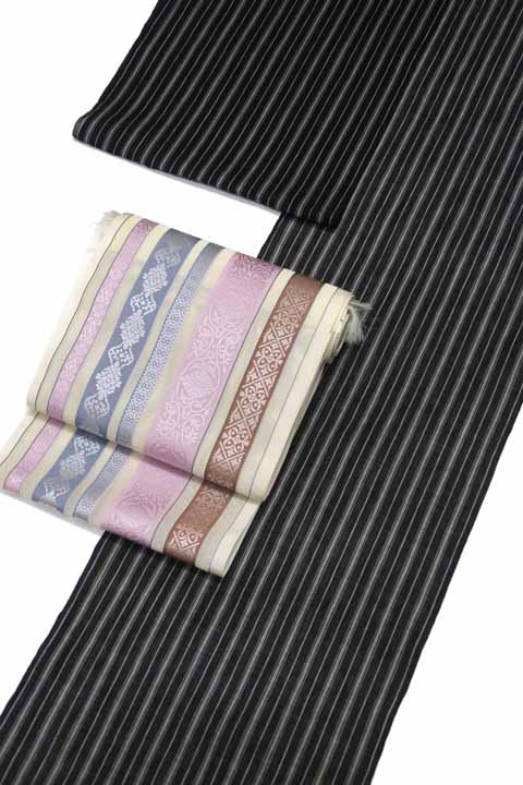 小千谷縮みに合わせる帯