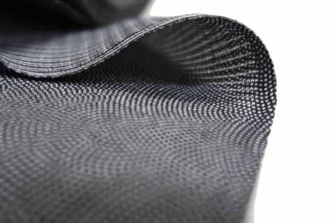 絽江戸小紋の生地の拡大図