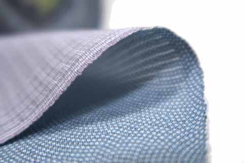 絽江戸小紋の生地の拡大図