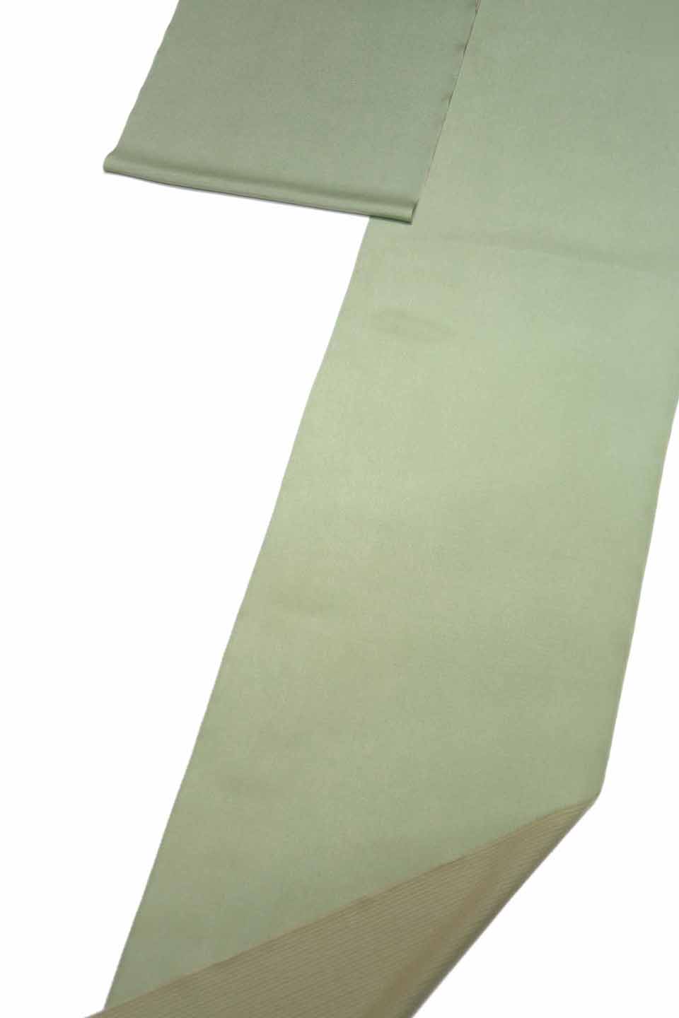 絽江戸小紋（両面染め：薄黄緑：鮫と子持ち縞）