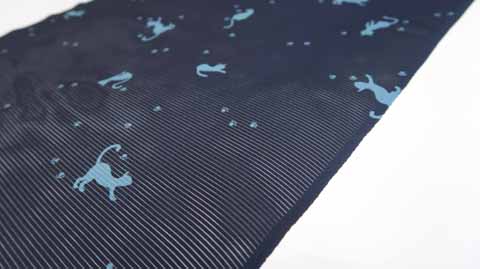 絽小紋の拡大図