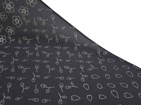 経絽着尺の生地の拡大図