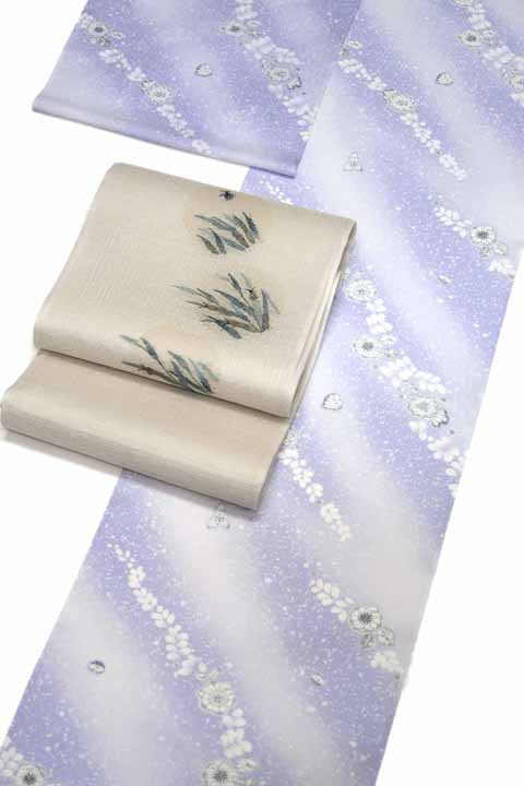 絽小紋に合わせる帯