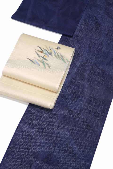 紋紗着尺に合わせる帯