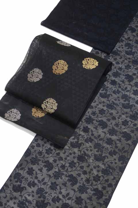 夏御召に合わせる帯