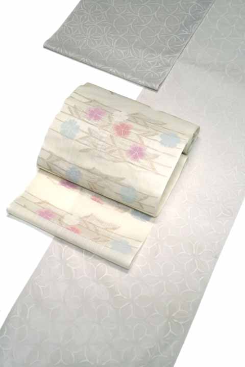 夏御召に合わせる帯