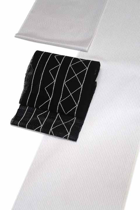 羅着尺に合わせる帯