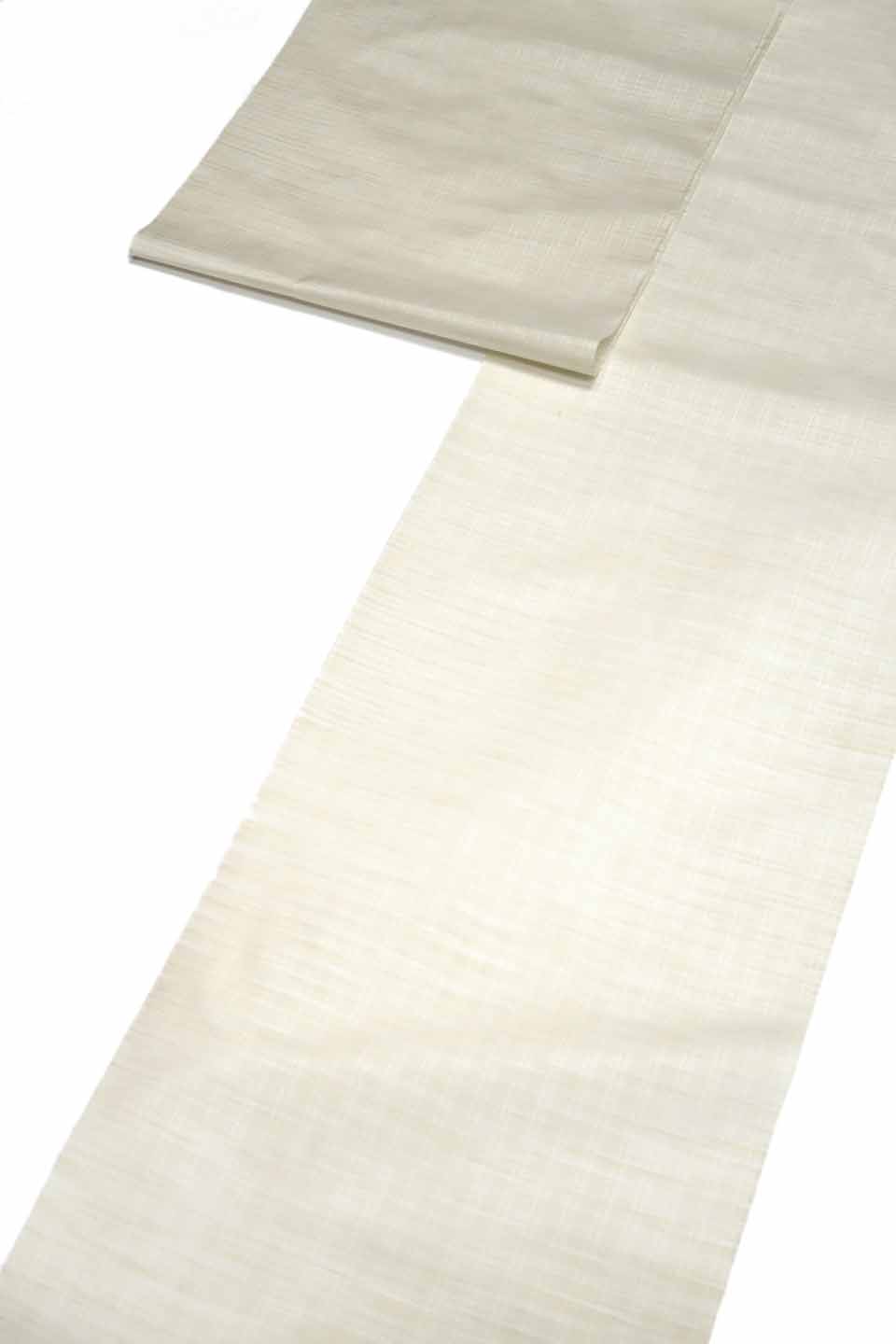 夏大島（本場大島縮み：生成り：微塵格子）