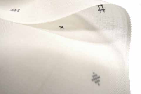 夏芭蕉の生地の拡大図