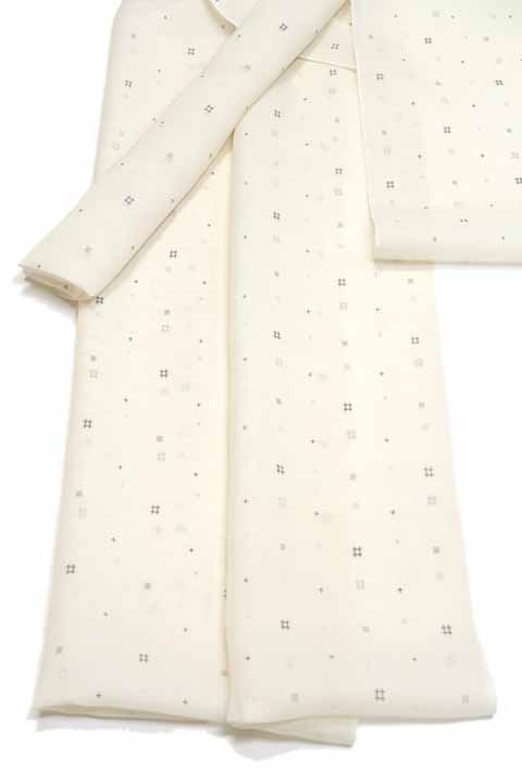 夏芭蕉で作るきもの衿コート